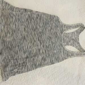 Lululemon Athletica Black and Gray Tank Top